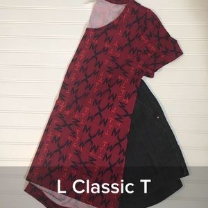 Large LuLaRoe Classic Tee